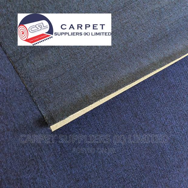Blue Wall to Wall Carpet - main view