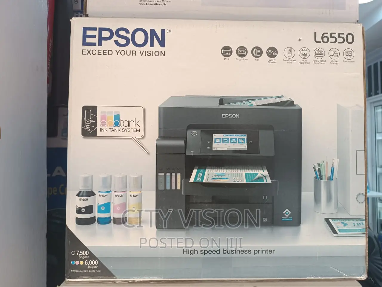 Epson L6550 //Epson L6550!! Ecotank Wifi Duplex All-in-One!! in Nairobi ...