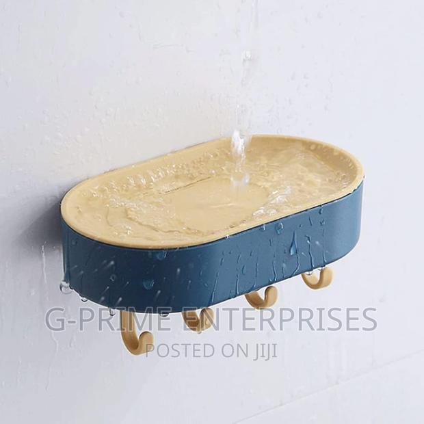 Soap Dish Holder With Hooks - thumbnail 2