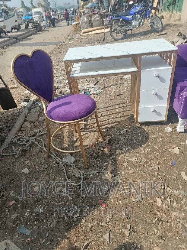 Manicure Set, With Marble Table Tops - thumbnail 3