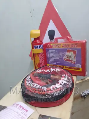 Road Safety Pack Kit of 5pcs / Car Safety Kit Life Saver