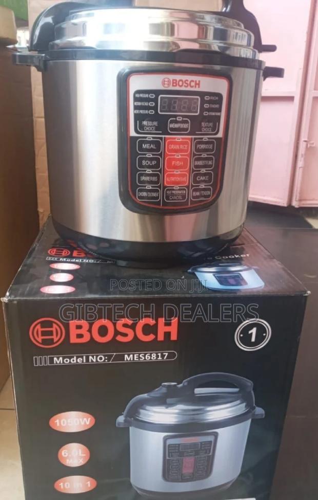 6ltrs Multi-Purpose Bosch Pressure Cooker Available