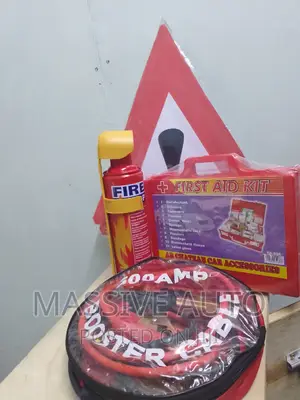 Fire Extinguisher Inclusive Car Life Saver Safety Kit Full