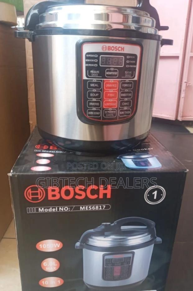 Bosch Multi-Purpose Pressure Cooker 6ltrs Now Available