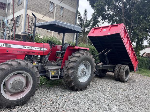 Massey Ferguson (Mf )385 4wd 85hp 2023 +12 Tonne Trailer - thumbnail 3