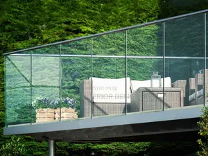 Installation of Glass Balustrades for Balcony