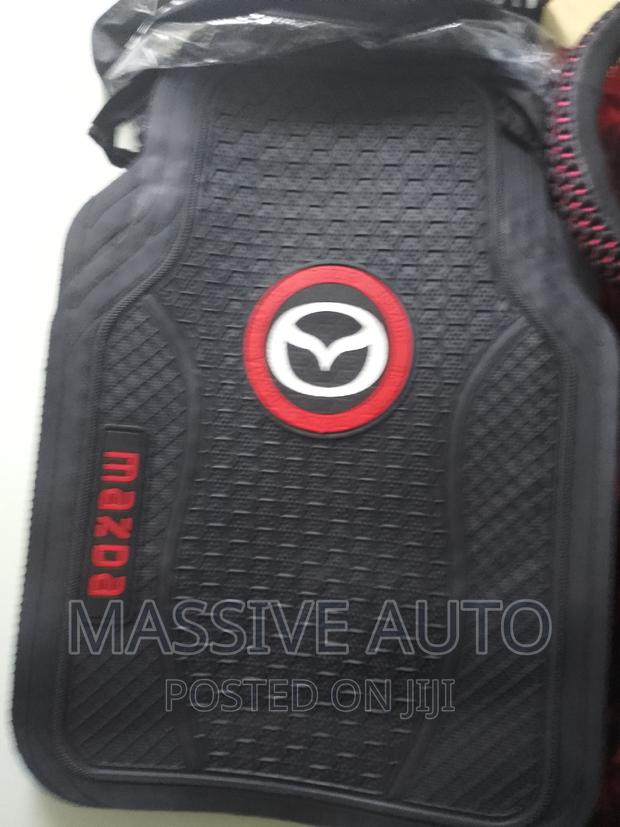Red/ White Logo Car Floor Mats/ Mazda Car Floor Mats