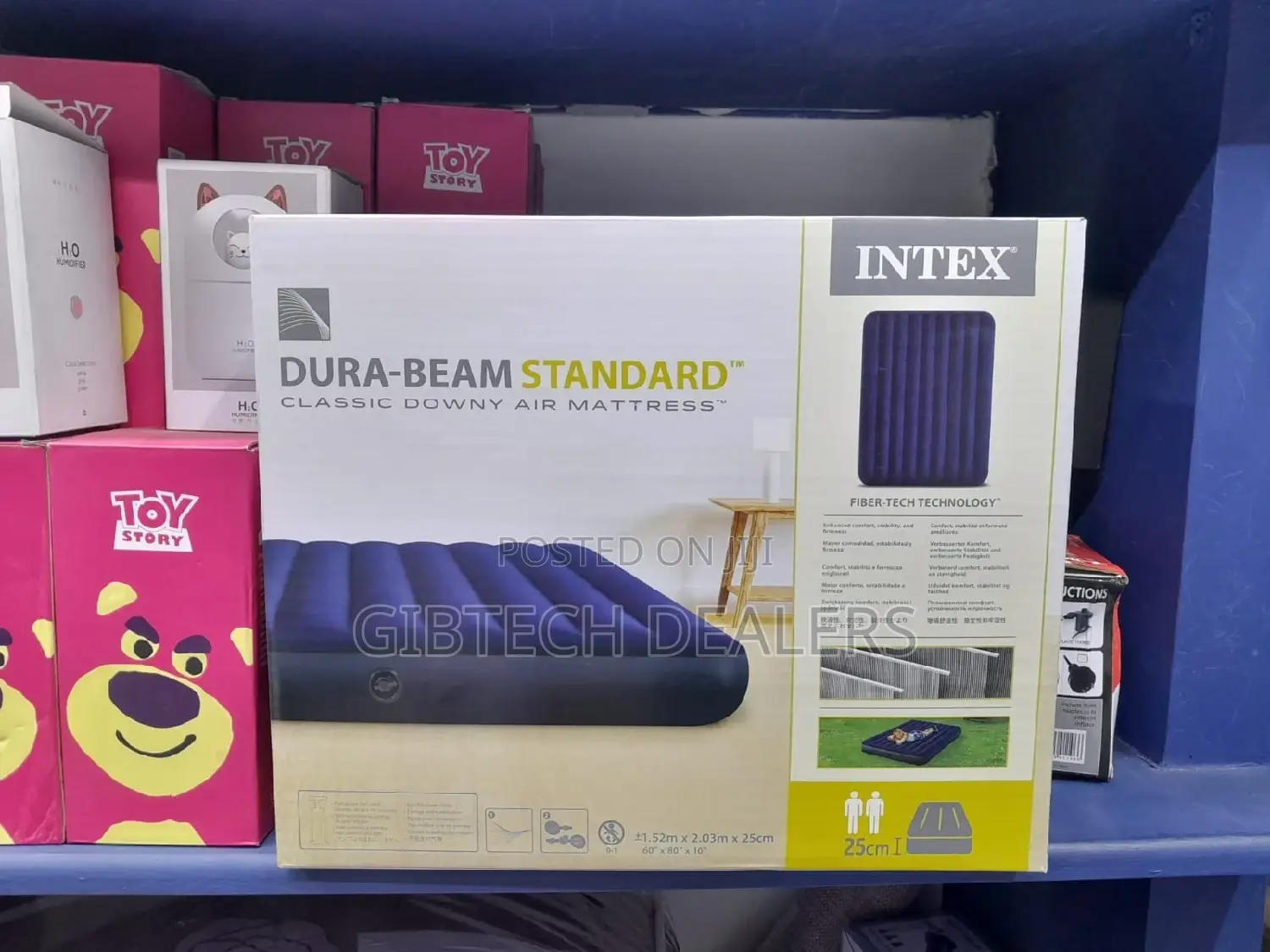 5*6 Intex Inflatable Mattress With Electric Pump