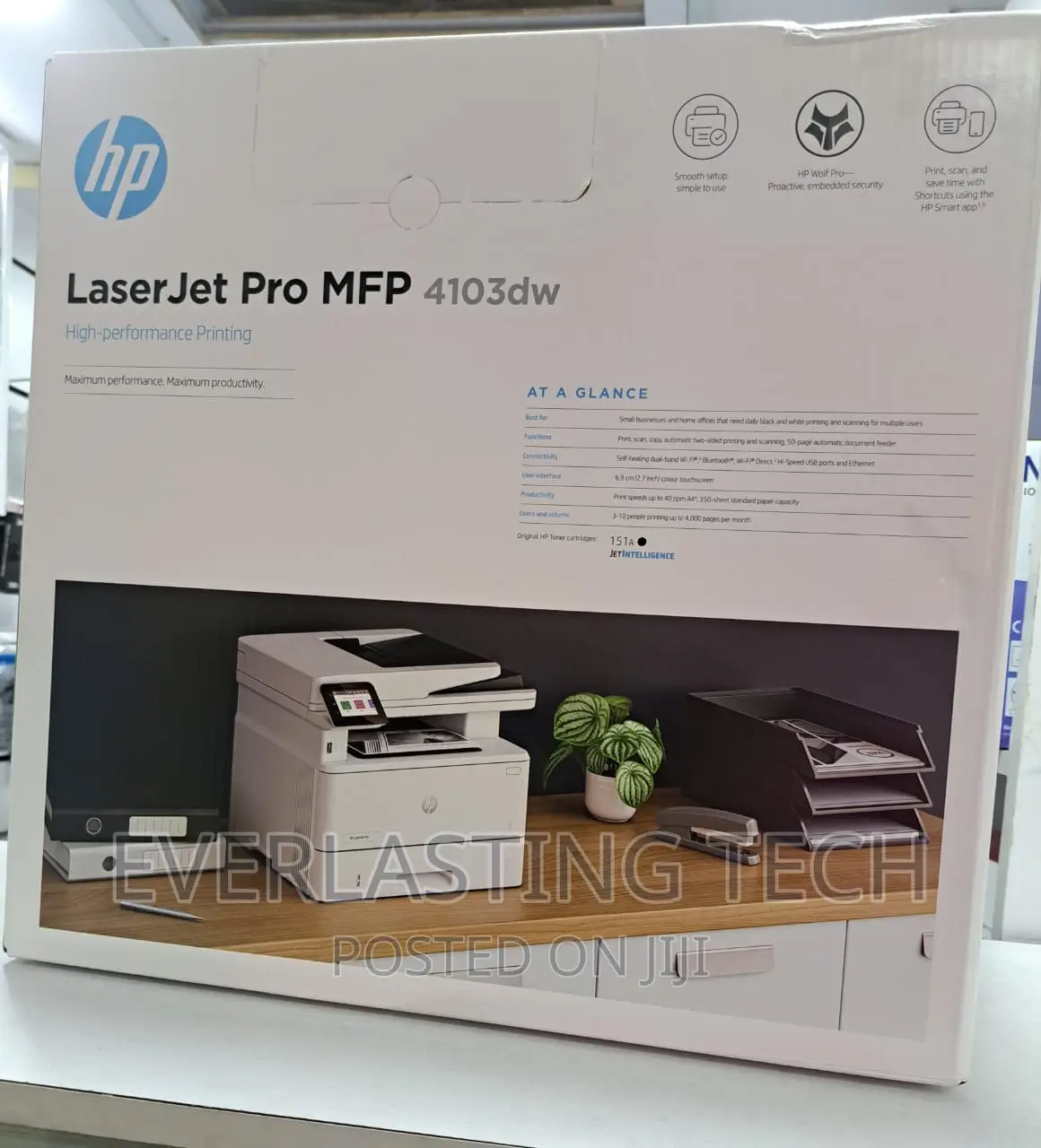 Hp Laserjet Pro MFP 4103dw Printer