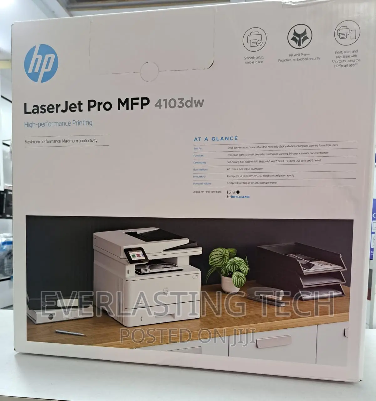 Hp Laserjet Pro MFP 4103dw Printer