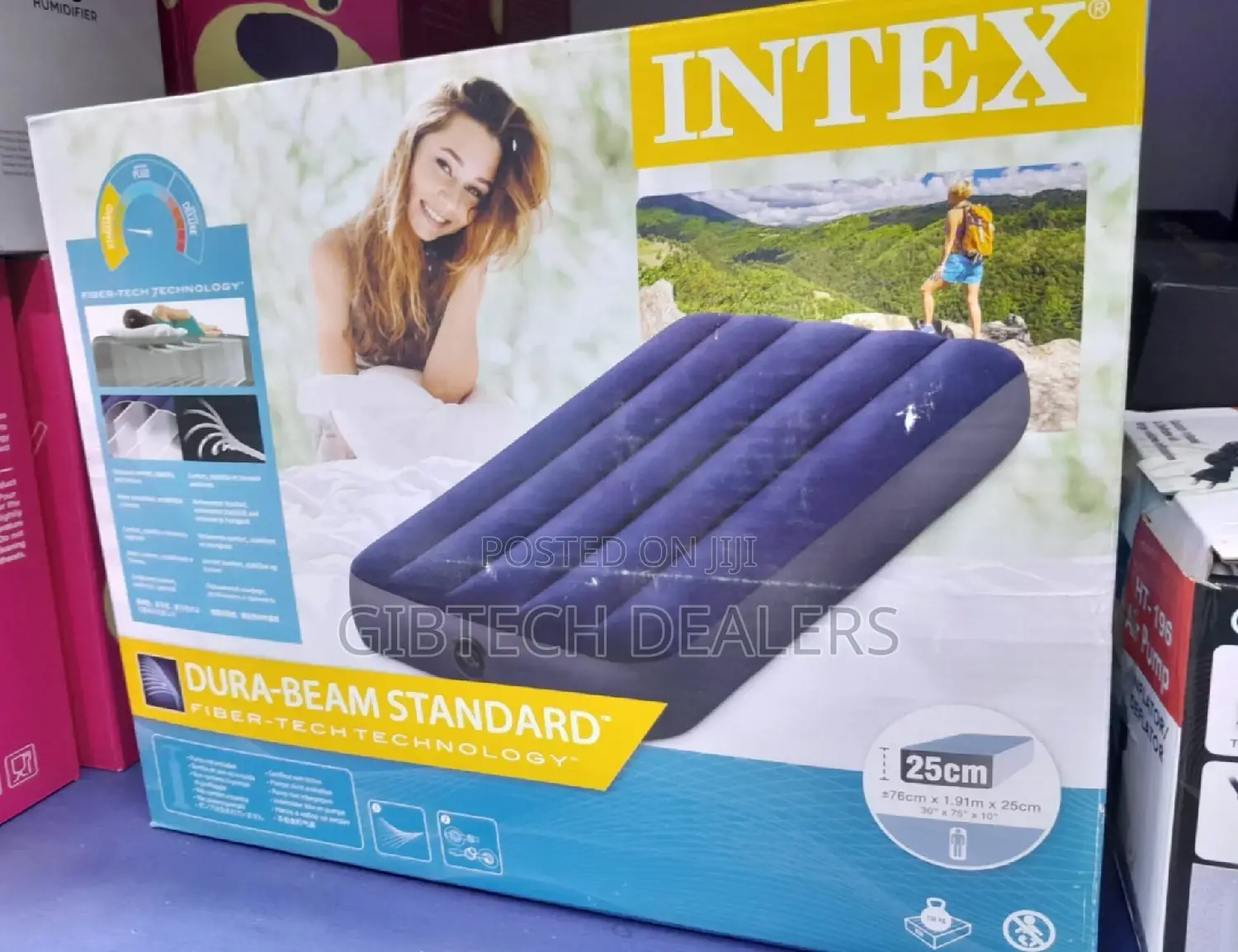 Quality 6 by 6 Intex Inflatable Mattress