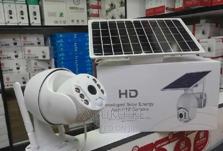 4G Solar Powered Camera PTZ -(2mp Resolution Full Colored