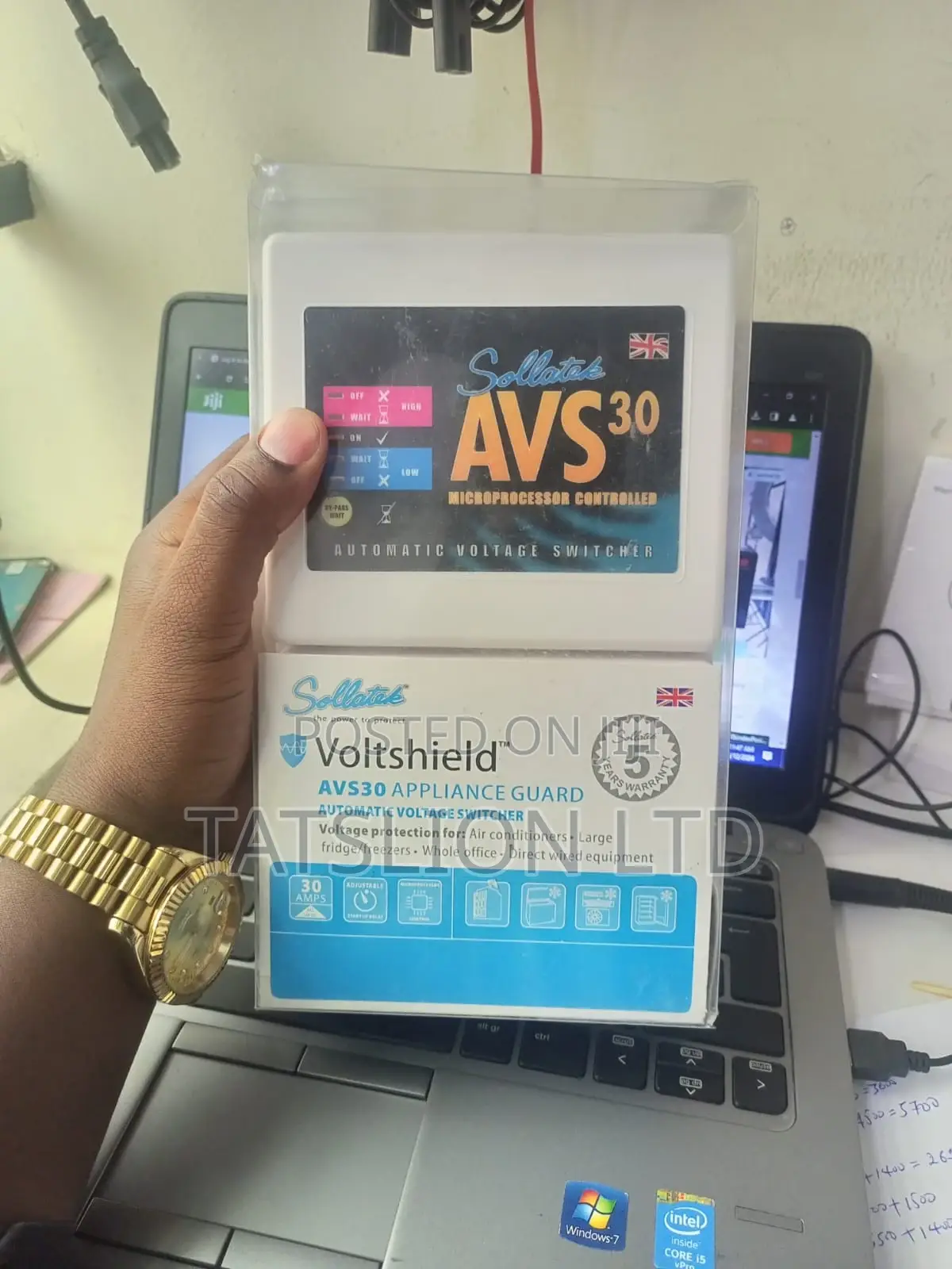 Sollatek Automatic Voltage Switcher AVS 30
