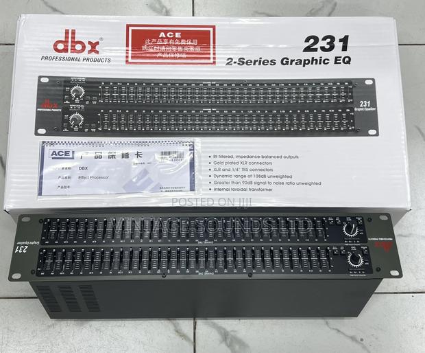 DBX Graphic Equalizer / 2 Series Graphics Equalizer - thumbnail 2