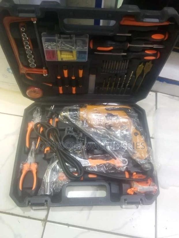 Dera Complete Corded Drill Kit - main view