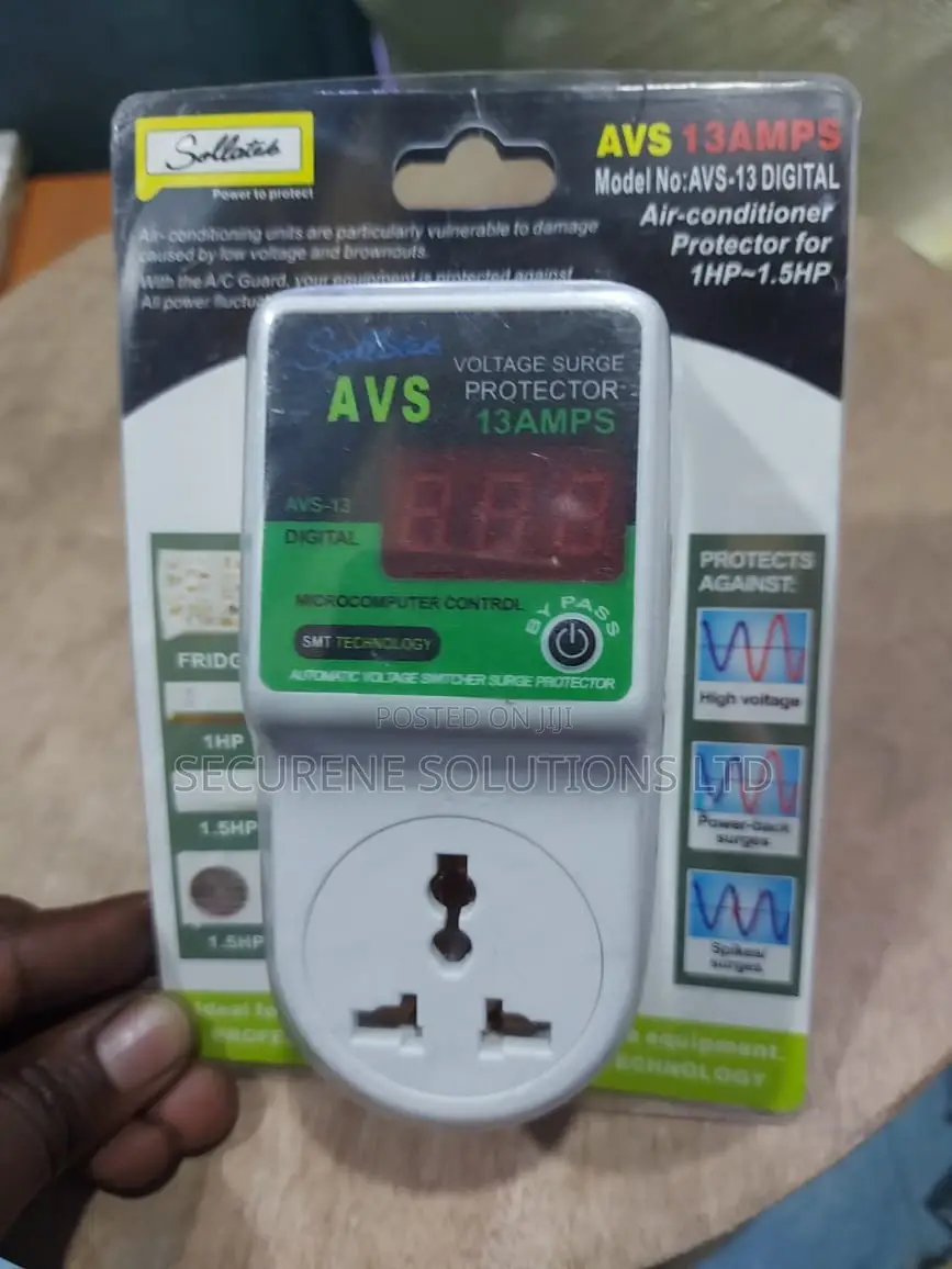 Digital Voltage Surge Protectors Avs 13 Amp