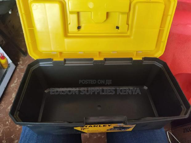 Stanley 13" Tool Box Lockable Toolbox With Cover - thumbnail 3