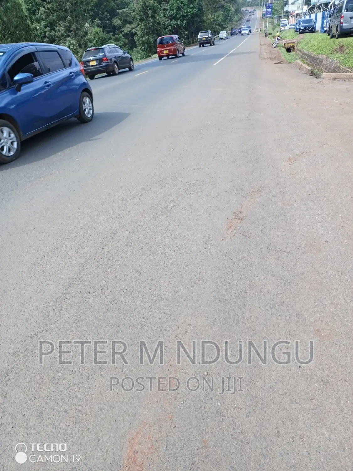 Prime Land on Sale , 1 Acre Touching Kiambu Road