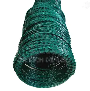 Green Galvanized Razor Wire 10m Now Available