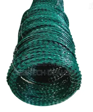 Quality Green Galvanized Razor Wire 10m