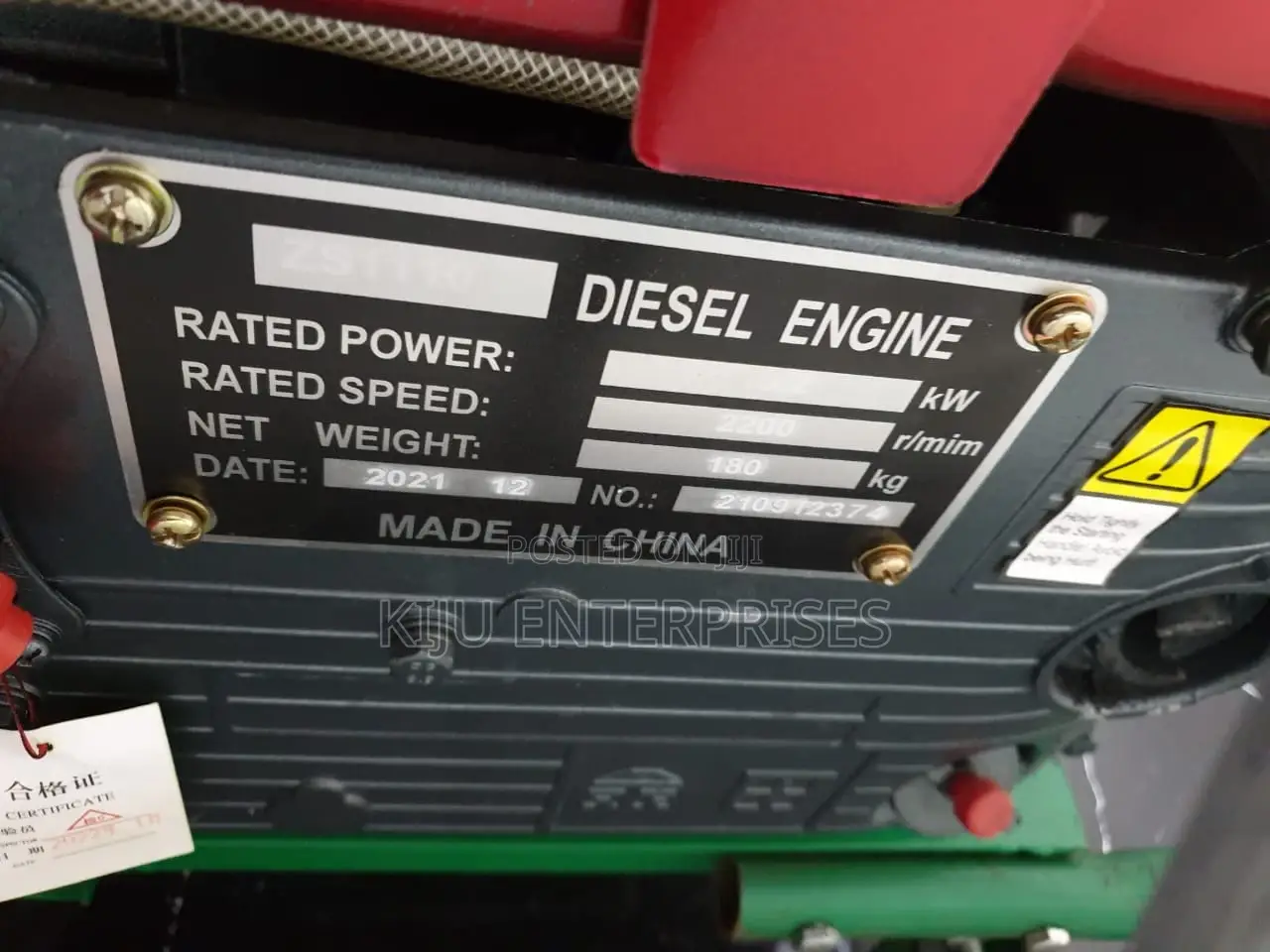 Jd Diesel Engine Water Pump Available