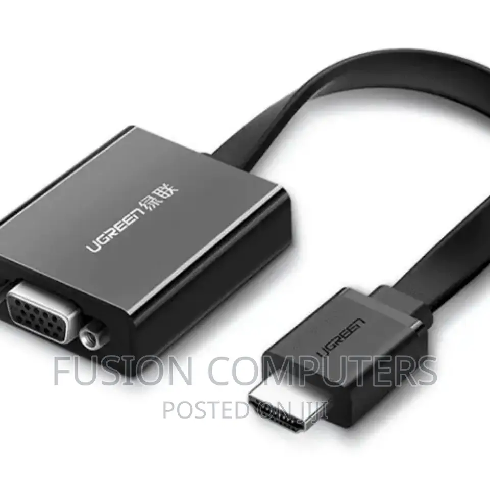 Ugreen Mm103 HDMI Tovgawith 3.5mmaudio+Micro USB Converter