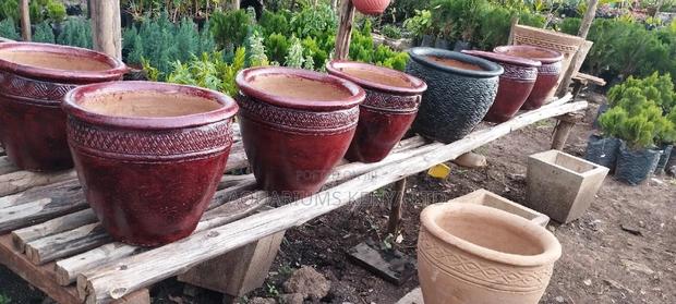 Thika Palm Clay Flower Pots,Clay Flower Pots