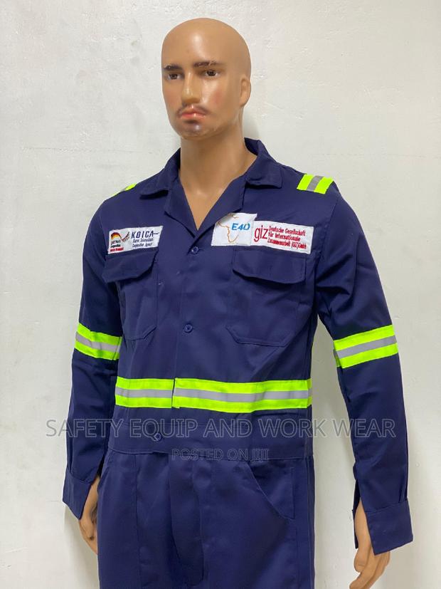 Reflective Twill Overall - main view