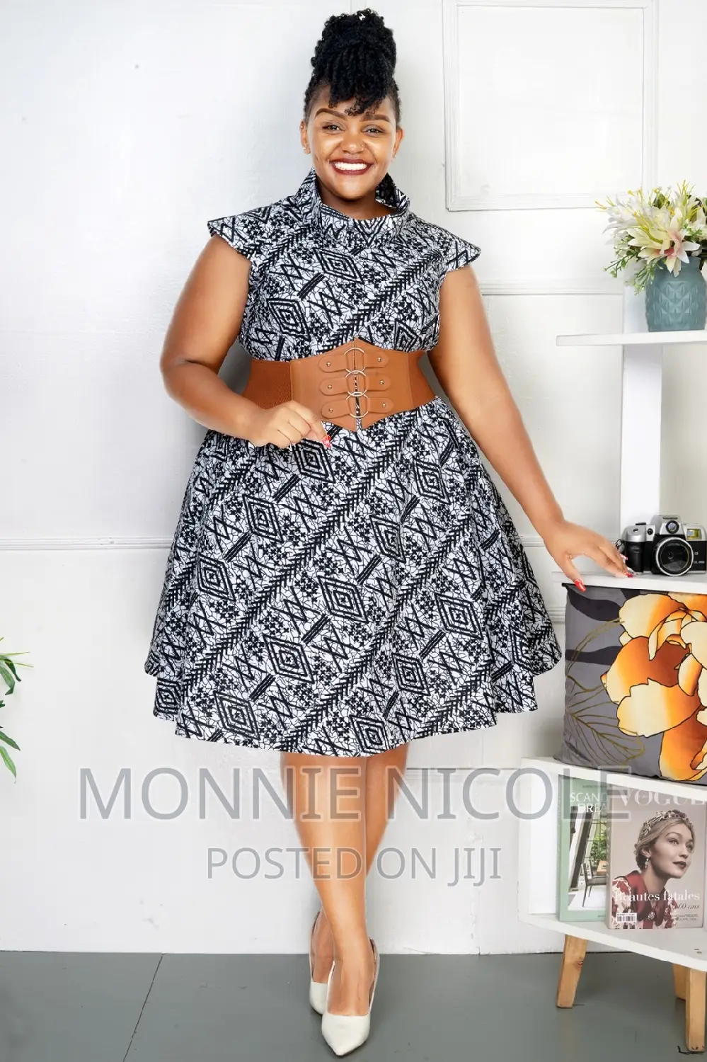 Ankara Free Dress/ Maternity Dress / Shift Dress