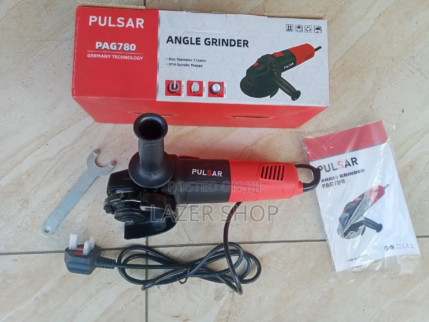 780w Pulsar Grinder 4.5"
