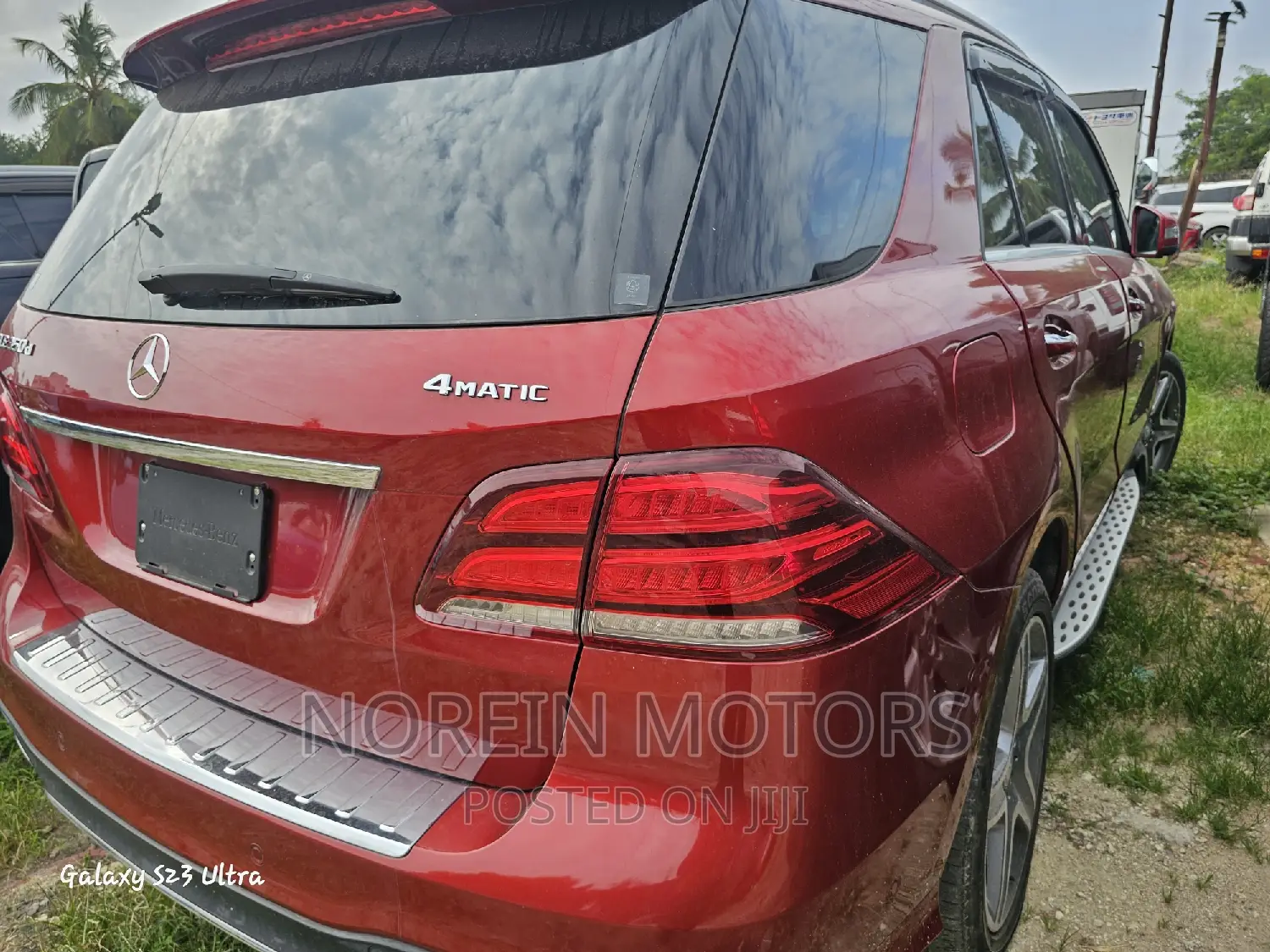 Mercedes-Benz GLE-Class 2017 Red