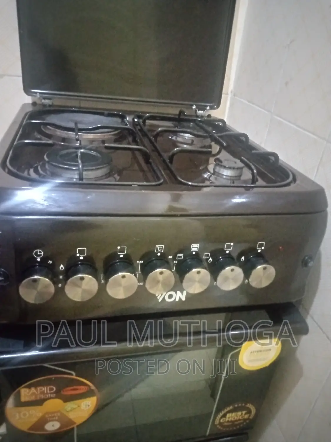 Von Gas Cooker
