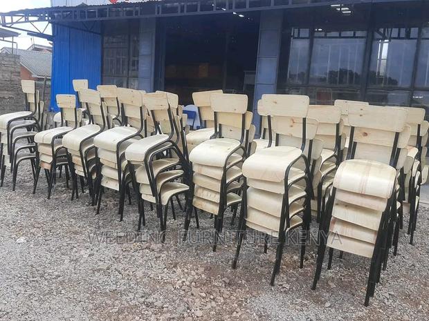 School Lockers and Chairs - main view