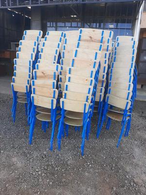 School Lockers and Chairs - main view