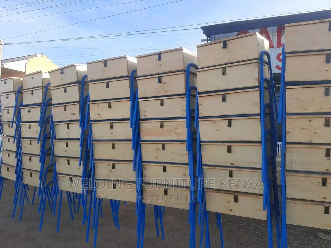 School Lockers and Chairs
