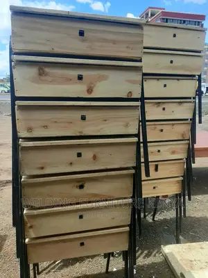 School Lockers and Chairs