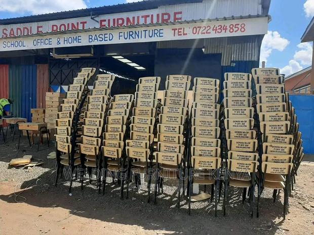 School Lockers and Chairs - main view