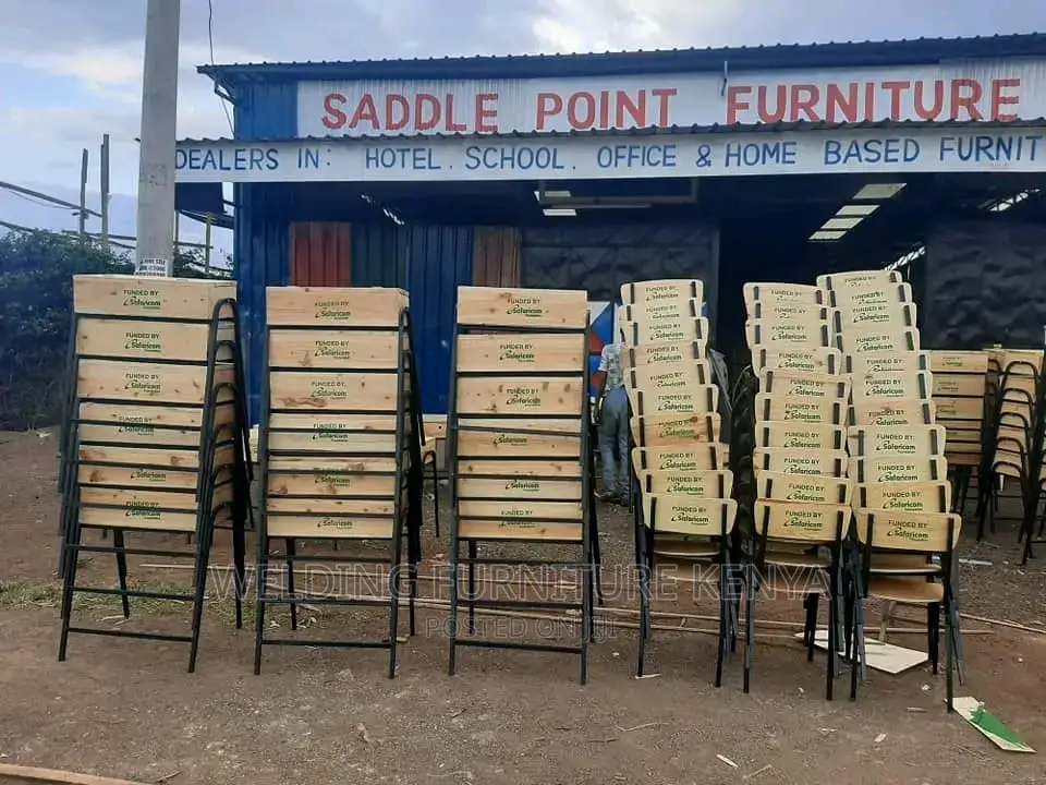 School Lockers and Chairs