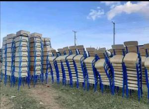 School Lockers and Chairs - main view