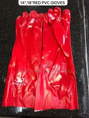 18" Red Gloves
