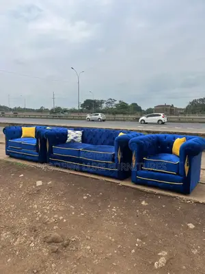 6 Seater Chesterfield Sofa