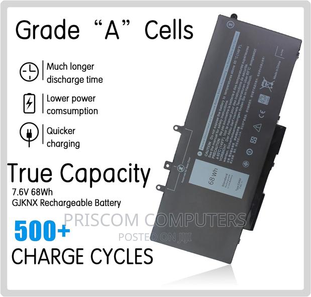 GJKNX Laptop Battery Dell Latitude E5491 E5590 E5591 93ftf - main view