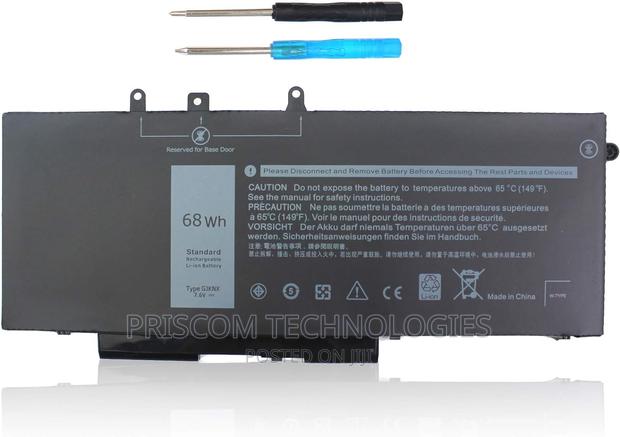 GJKNX Laptop Battery for Dell Precision 15 3520 M3530 93FTF - thumbnail 2