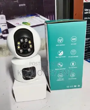 Baby Monitor Dual Lens Cam Wifi Smart Camera With Audio,Mic