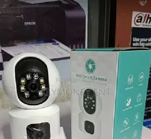 1080P CCTV Nanny Rotating Dual Lens With 2way Audio