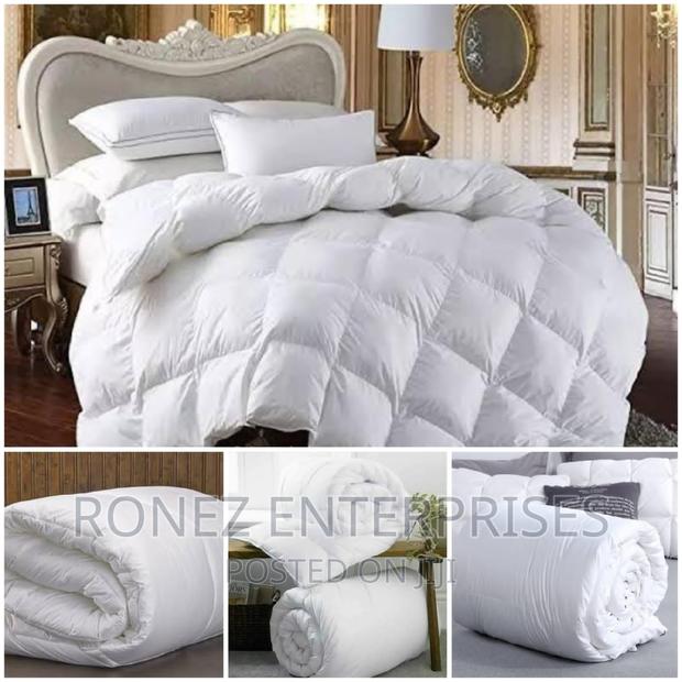 Duvet White Bided Set