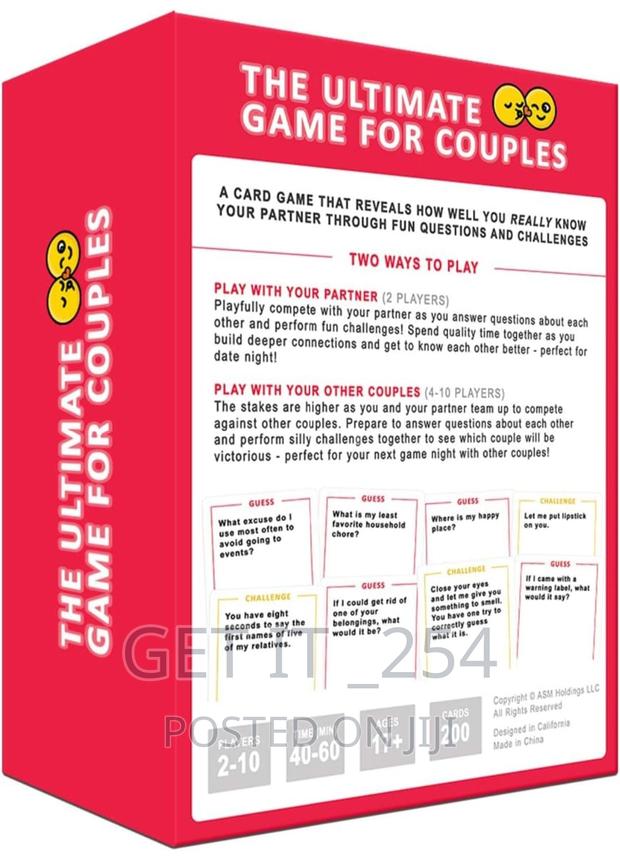 The Ultimate Game for Couples - thumbnail 2