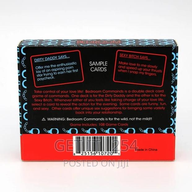 Bedroom Commands Card - main view