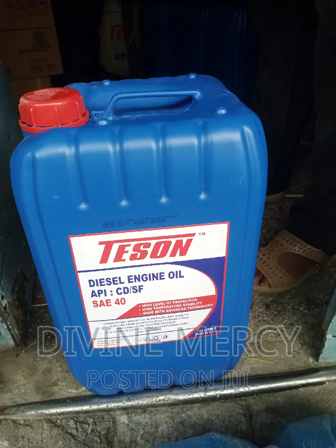 DIESEL Engine Oil Teson 20 Liters