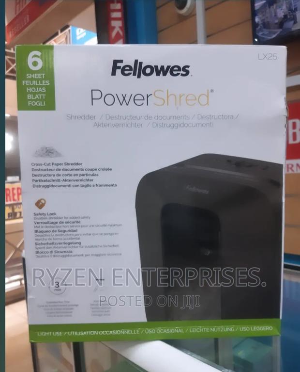 Fellowes Power Shredder LX25- 6 SHEETS - main view
